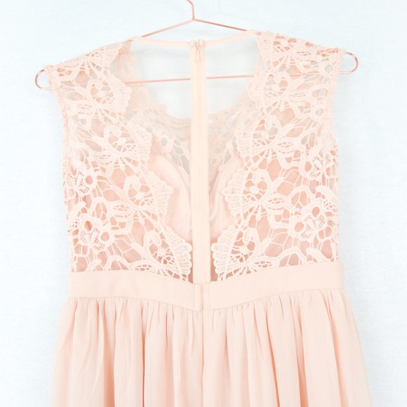 Maniju Blush Size M Formal Dress - Picture 6 of 10